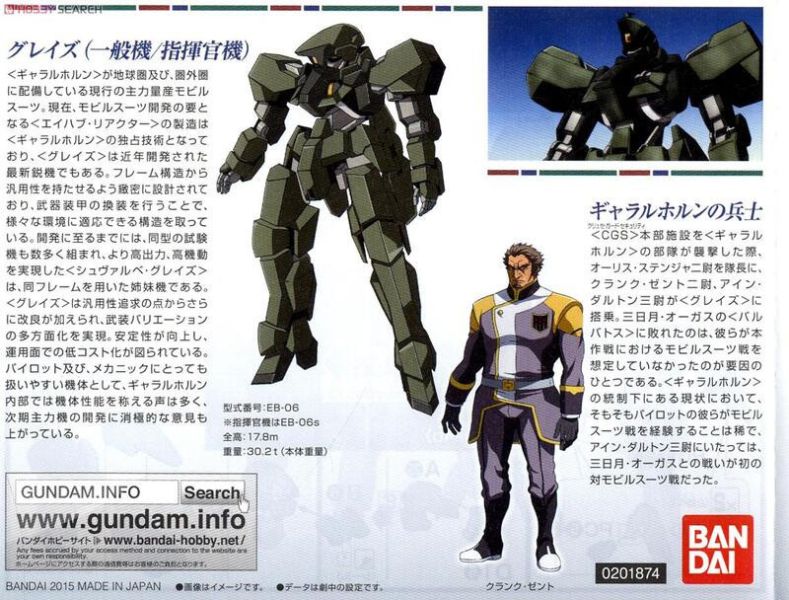 BANDAI HG 1/144 #002 鋼彈 鐵血的孤兒 古雷茲 格雷茲(一般機/指揮官機)5060382 BANDAI HG 1/144 #002 鋼彈 鐵血的孤兒 古雷茲 格雷茲(一般機/指揮官機)5060382茲 高機動指揮官機 5057946