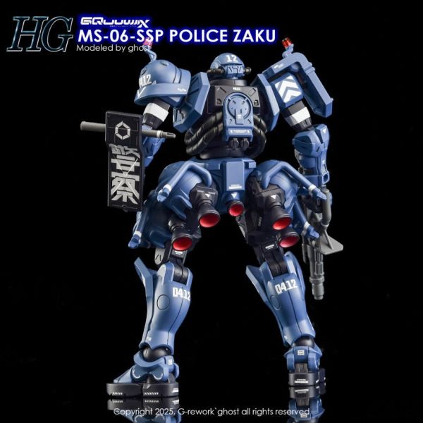 炎水貼 HG 軍警薩克 GquuuuuuX 鋼彈 專用水貼 鋼普拉 模型 CGHG113 炎水貼 HG 軍警薩克 GquuuuuuX 鋼彈 專用水貼 鋼普拉 模型 CGHG113