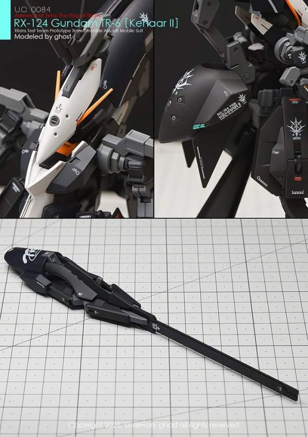 炎水貼 GHOST原創 HG 1/144 RX-124 基哈爾2 TR-6 熒光 專用水貼 CG-HG17 炎水貼 GHOST原創 HG 1/144 RX-124 基哈爾2 TR-6 熒光 專用水貼 CG-HG17