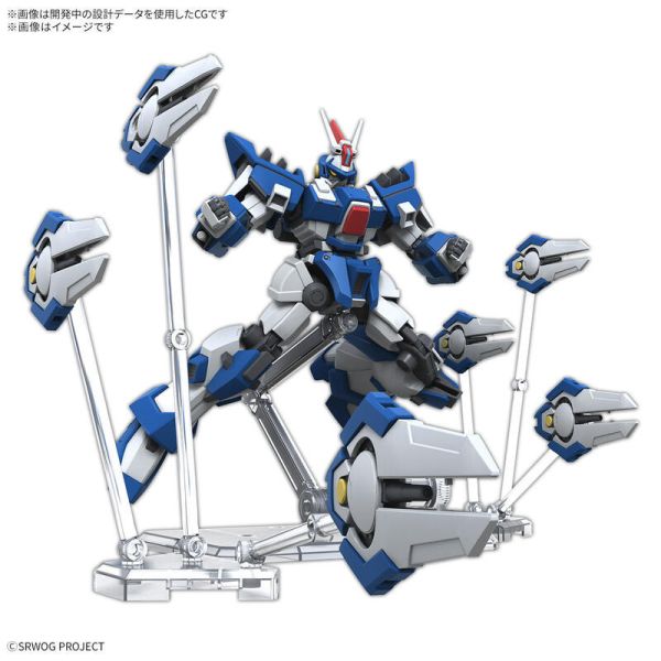 BANDAI 萬代 組裝模型 HG 超級機器人大戰OG 灰燼救世主 BANDAI 萬代 組裝模型 HG 超級機器人大戰OG 灰燼救世主