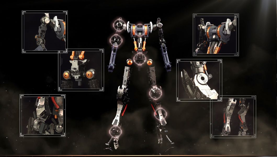 2月預購 狼骸重工 1/60 洛加爾 合金骨架 組裝模型 狼骸重工 1/60 洛加爾 合金骨架 組裝模型