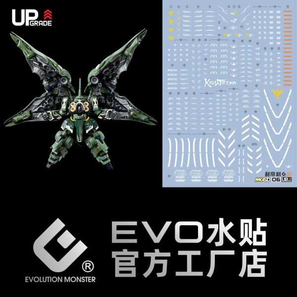 EVO水貼 MGSD 剎帝利 KSHATRIYA 專用水貼 EMGSD06 EVO水貼 MGSD 剎帝利 KSHATRIYA 專用水貼 EMGSD06