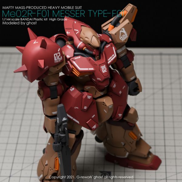 炎水貼 CHOST版 HG 1/144 梅薩 專用水貼 CGHG22 炎水貼 CHOST版 HG 1/144 梅薩 專用水貼 CGHG22