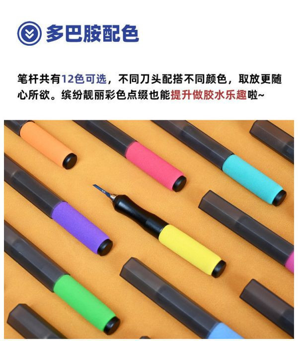 懶懶同學 新款 多功能筆桿 草綠(沒有刀頭) 懶懶同學 新款 多功能筆桿