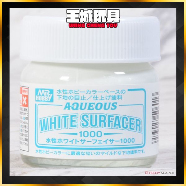 GSI 郡氏 GUNZE 水性 白色補土 噴筆 噴槍用 1000號 40ml HSF02 GSI 郡氏 GUNZE 水性 白色補土 噴筆 噴槍用 1000號 40ml HSF02