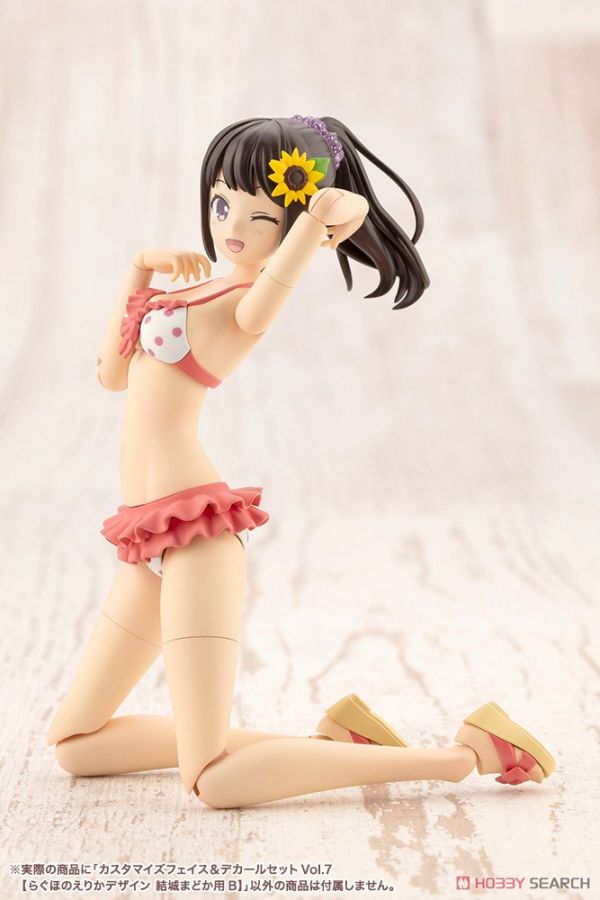 壽屋 KOTOBUKIYA 1/10 創彩少女庭園 自訂臉部＆水貼套組 Vol.7 結城圓用B 壽屋 KOTOBUKIYA 1/10 創彩少女庭園 自訂臉部＆水貼套組 Vol.7 結城圓用B