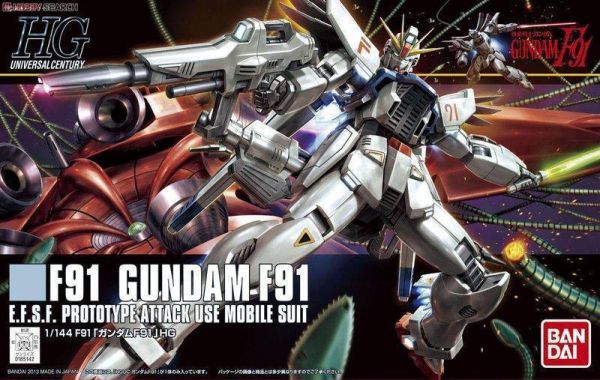 BANDAI HGUC #167 1/144 鋼彈F91 HGUC #167 1/144 鋼彈F91