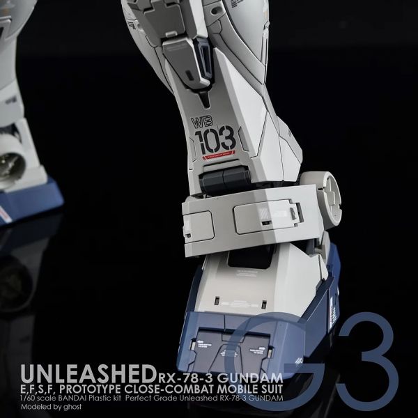 炎水貼 GHOST版 PG RX-78-2 G3 鋼彈 PGU 螢光 專用水貼 模型水貼.鋼彈水貼.