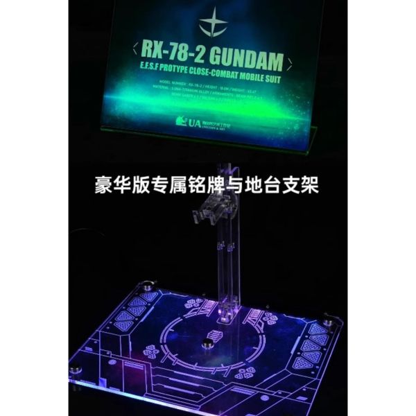UA牌 獨角獸藝術工作室 1/60 PGU 元祖RX-78全身燈組 全身63處發光可遙控變色 UA牌 獨角獸藝術工作室 1/60 PGU 元祖RX-78全身燈組 全身63處發光可遙控變色