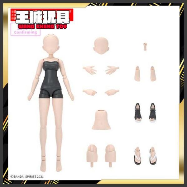 [12月預購] BANDAI 30MS 組裝少女輕作戰 身體配件套組 Atelier風基礎身體[顏色A ]5184460 30MS 組裝少女輕作戰 身體配件套組 Atelier風基礎身體[顏色A]5184460