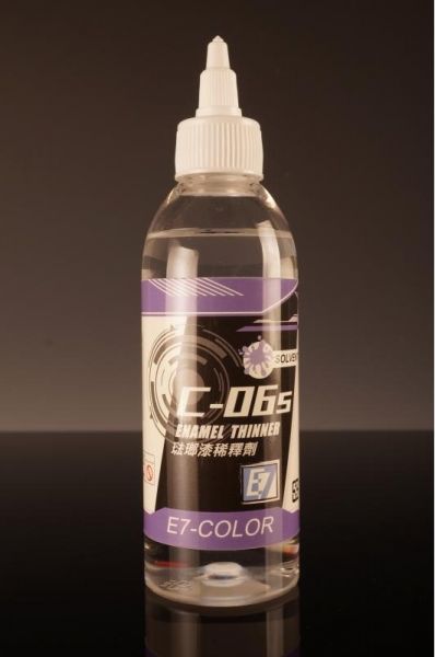 E7-C-06S 砝琅漆稀釋劑 E7.模型專用漆.法砝琅漆.稀釋