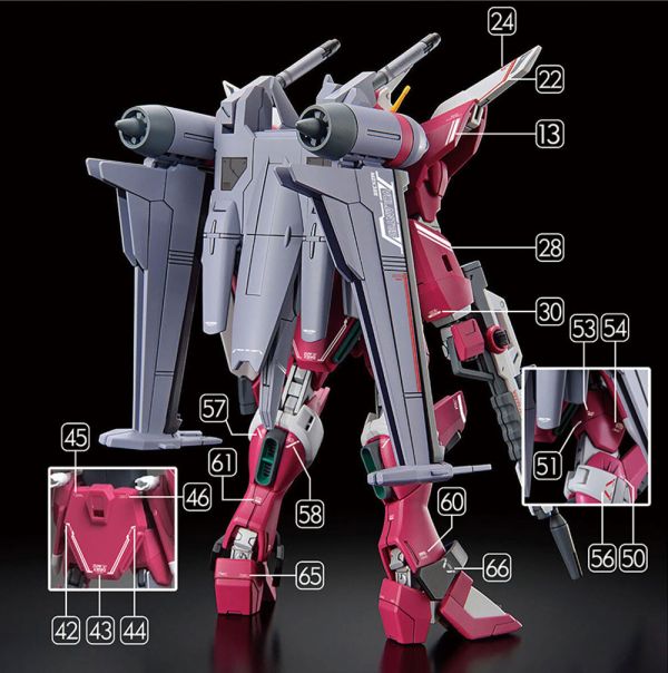 咕廠長 GU水貼HG 1/144 無限正義 二式 鋼彈SEED 高清水貼 GU-H251 咕廠長 GU水貼HG 1/144 無限正義 二式 鋼彈SEED 高清水貼 GU-H251