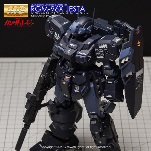 炎水貼 GHOST原創 萬代 MG RGM-96X Jesta 傑斯塔 水貼 炎水貼 GHOST原創 萬代 MG RGM-96X Jesta 傑斯塔 水貼