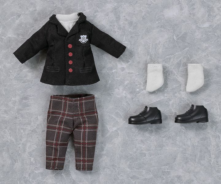 8月預購 黏土娃 服裝套組 P5R主人公 制服Ver. 0118 黏土娃 服裝套組 P5R主人公 制服Ver.