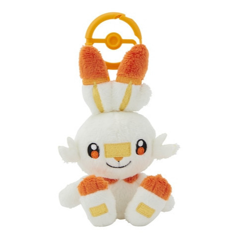 日本寶可夢中心-帶登山扣娃娃吊飾系列 炎兔兒 日本寶可夢中心-帶登山扣娃娃吊飾系列 炎兔兒