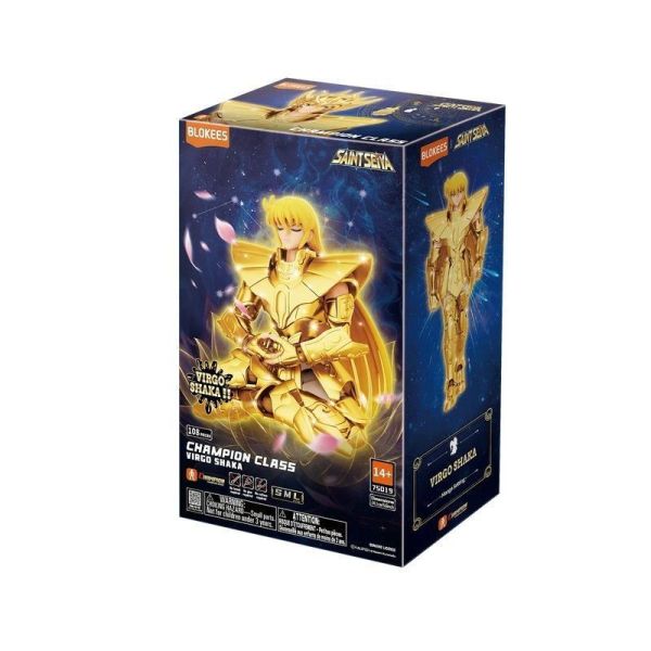 BLOKEES 布魯可 聖鬥士星矢 超越版 處女座 沙加（漫畫配色） 組裝模型 BLOKEES 布魯可 聖鬥士星矢 超越版 處女座 沙加（漫畫配色） 組裝模型