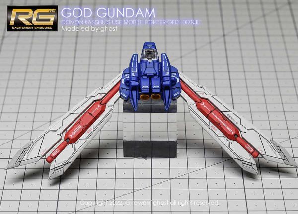 炎水貼 CHGOST RG 神威鋼彈 專用 水貼 CGRG25 炎水貼 CHGOST RG 神威鋼彈 專用 水貼 CGRG25