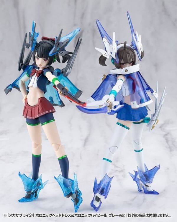 5月預購 壽屋 組裝模型  MSG 武裝零件 MJ34J 幻影頭部裝備＆幻影高跟鞋 灰色 壽屋 組裝模型  MSG 武裝零件 MJ34J 幻影頭部裝備＆幻影高跟鞋 灰色