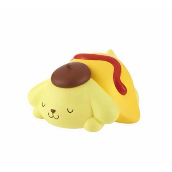 扭蛋 三麗鷗 布丁狗的日常 三麗鷗 布丁狗的日常扭蛋 TOMY多美各種姿勢布丁狗 布丁 蜜蜂 蛋包飯 南瓜 太陽花草帽