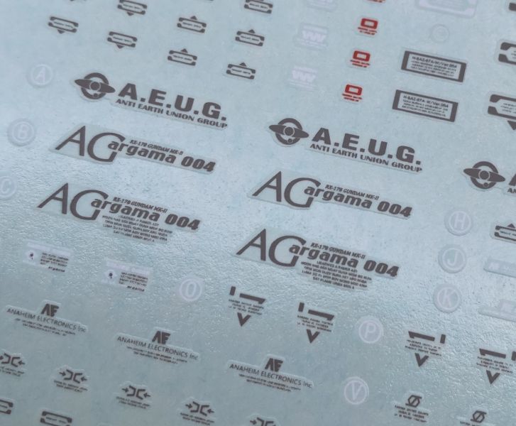 雪焰水貼 MG MK-II MK-2 馬克兔 2.0 白 幽谷 專用水貼 雪焰水貼 MG MK-II MK-2 馬克兔 2.0 白 幽谷 專用水貼