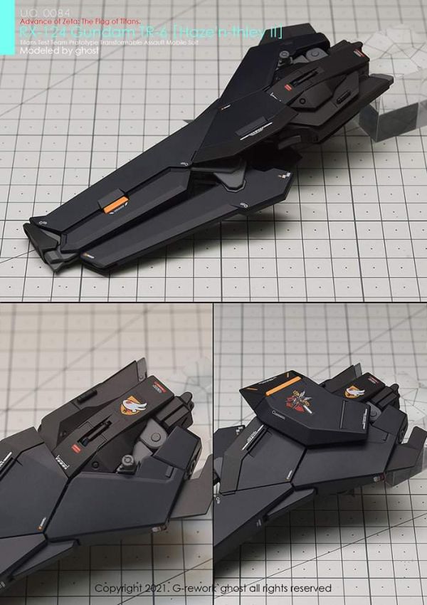炎水貼 GHOST版 HGUC RX-124 鋼彈 TR-6 海瑟斯雷Ⅱ專用水貼 CG-HG15 炎水貼 GHOST版 HGUC RX-124 鋼彈 TR-6 海瑟斯雷Ⅱ專用水貼
