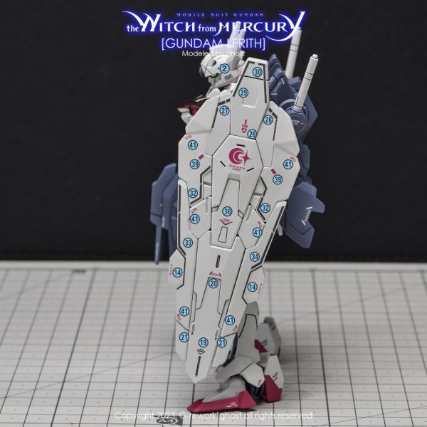 炎水貼 GHOST  水星的魔女 HG 魔靈鋼彈 CGHG46 炎水貼 GHOST  水星的魔女 HG 魔靈鋼彈 CGHG46