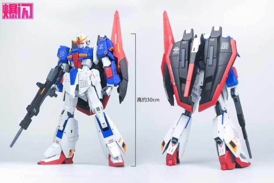 [2025-6月預購] 爆閃 ZETA 1/72 Z鋼彈 30CM 組裝模型 0520 爆閃 ZETA 1/72 Z鋼彈 30CM 組裝模型 非萬代 0520