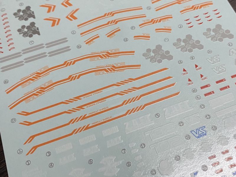 雪焰水貼 MG 1/100 暴風鋼彈 高清晰 螢光 專用水貼 SMG81 雪焰水貼 MG 1/100 暴風鋼彈 高清晰 螢光 專用水貼 SMG81
