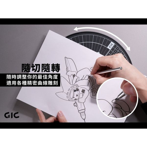 GIC TC-30 旋轉切割墊 360度 GIC TC-30 旋轉切割墊 360度