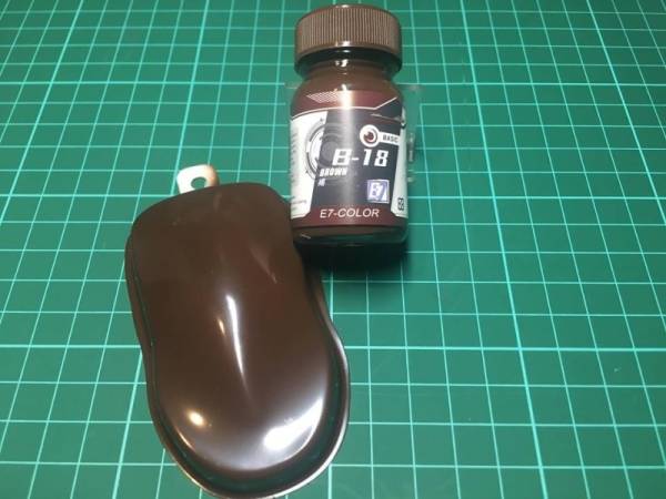 E7-B-18 褐 E7.模型專用漆.硝基漆