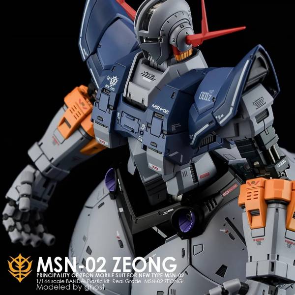 炎水貼 GHOST版 RG MSN-02 ZEONG 吉翁克 專用水貼 EVO水貼.鋼彈.