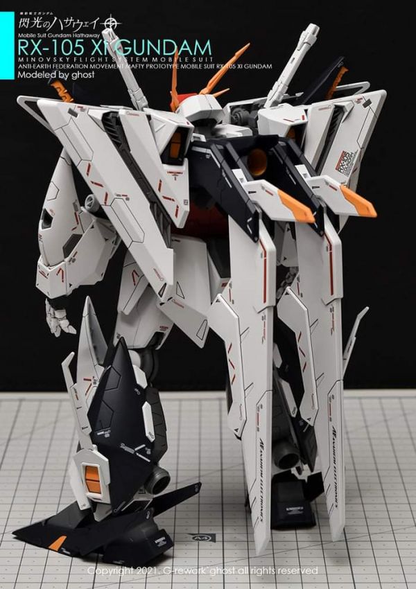 炎水貼 GHOST版  RX-105 XI GUMADN 柯西 鋼彈 專用水貼 螢光 CG-HG14 炎水貼 GHOST版  RX-105 XI GUMADN 柯西 鋼彈 專用水貼