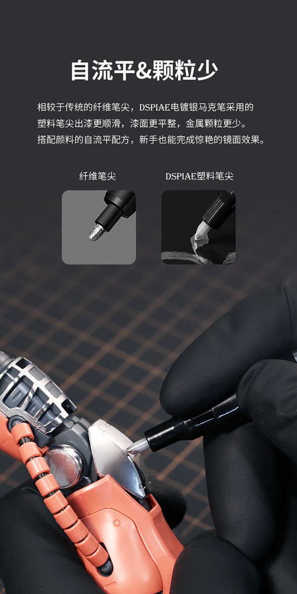 DSPIAE 迪斯派 電鍍銀 馬克筆 粗/細/極細 DSPIAE 迪斯派 電鍍銀 馬克筆 粗/細/極細