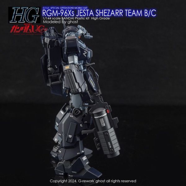 炎水貼 HG 1/144 RGM-96Xs 傑斯塔/B&C班裝備(席扎爾隊) 螢光 專用水貼 CGHG118 炎水貼 HG 1/144 RGM-96Xs 傑斯塔/B&C班裝備(席扎爾隊) 螢光 專用水貼 CGHG118