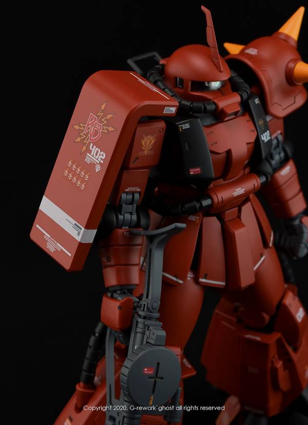 炎水貼 GHOST版 MG 1/100 強尼萊登專用 高機動薩克 螢光專用水貼 CGMG31 炎水貼 GHOST版 MG 1/100 強尼萊登專用 高機動薩克 螢光專用水貼 CGMG31