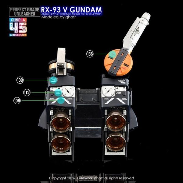 炎水貼 GHOST版 BANDAI PGU NU鋼彈 牛鋼 CGPG03 專用水貼 CGPG03 炎水貼 GHOST版 BANDAI PGU NU鋼彈 牛鋼 CGPG03 專用水貼 CGPG03