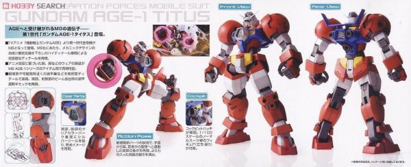 MG 1/100 鋼彈AGE AGE-1 重擊型 MG 1/100 鋼彈AGE AGE-1 重擊型
