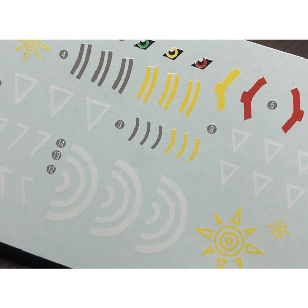 雪焰水貼 Figure-rise Standard 戰鬥暴龍獸 動畫版 螢光 專用水貼 SFRS01 雪焰水貼 Figure-rise Standard 戰鬥暴龍獸 動畫版 螢光 專用水貼 SFRS01