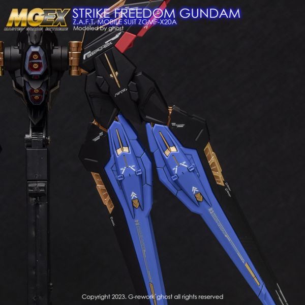 炎水貼 GHOST MGEX 攻擊自由鋼彈 Strike Freedom 螢光 專用水貼 CGMG58 炎水貼 GHOST MGEX 攻擊自由鋼彈 Strike Freedom 螢光 專用水貼 CGMG58