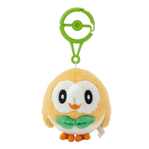 日本寶可夢中心限定 Pokémon 帶登山扣娃娃吊飾系列 木木梟 日本寶可夢中心限定 Pokémon 帶登山扣娃娃吊飾系列 木木梟