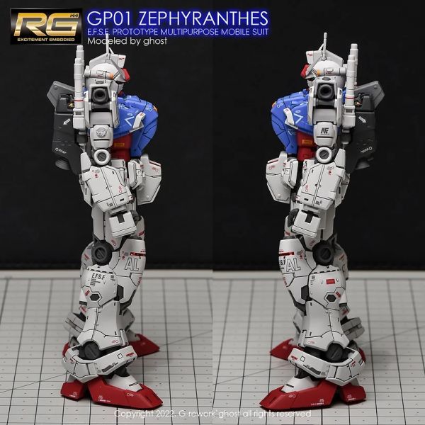 炎水貼 RG GP01 鋼彈 模型 螢光 專用水貼 CGRG27 炎水貼 RG GP01 鋼彈 模型 螢光 專用水貼 CGRG27