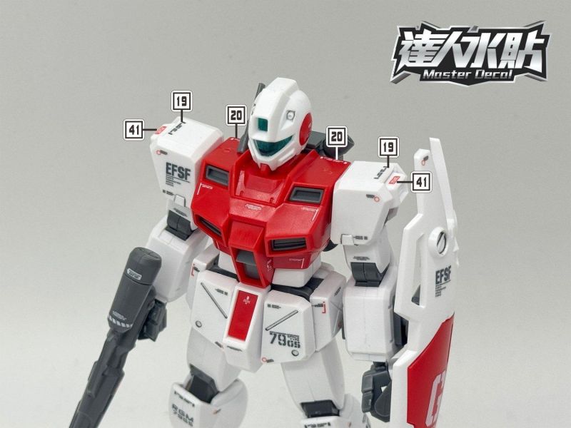 達人水貼 HGUC 051 1/144 吉姆宇宙型 RGM-79GS  專用水貼 DLH164 達人水貼 HGUC 051 1/144 吉姆宇宙型 RGM-79GS  專用水貼 DLH164
