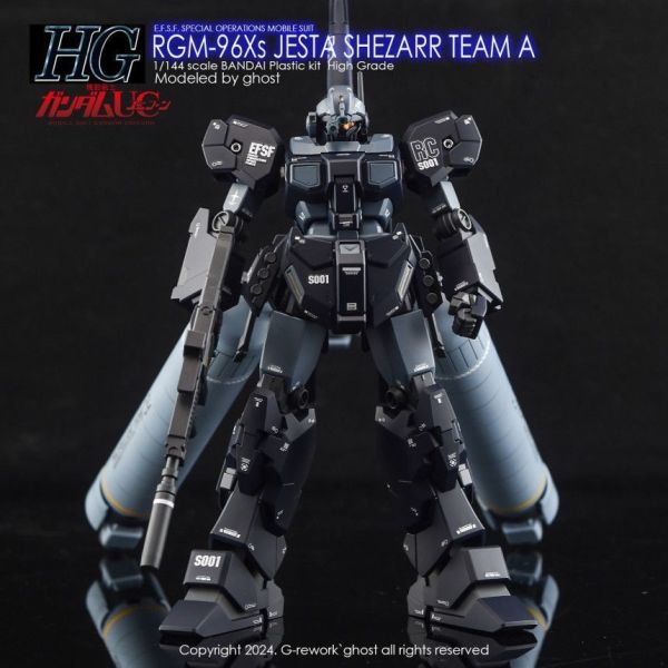 炎水貼 HG 1/144 RGM-96Xs 傑斯塔 A班裝備 席扎爾隊式樣.螢光水貼 CGHG115 炎水貼 HG 1/144 RGM-96Xs 傑斯塔 A班裝備 席扎爾隊式樣.螢光水貼 CGHG115