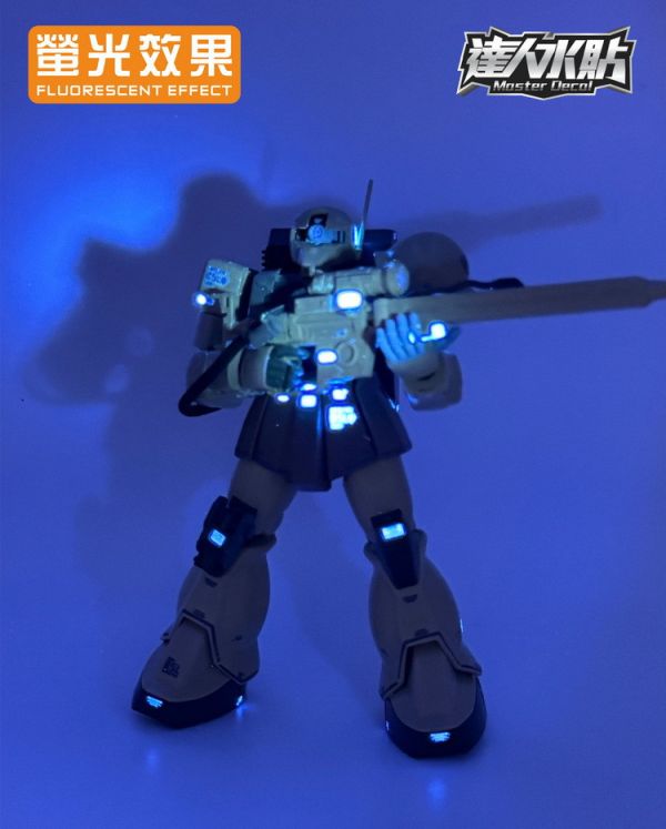 達人水貼 HG 1/144 MS-05L 薩克I狙擊型 專用水貼 DLH039 達人水貼 HG 1/144 MS-05L 薩克I狙擊型 專用水貼 DLH039