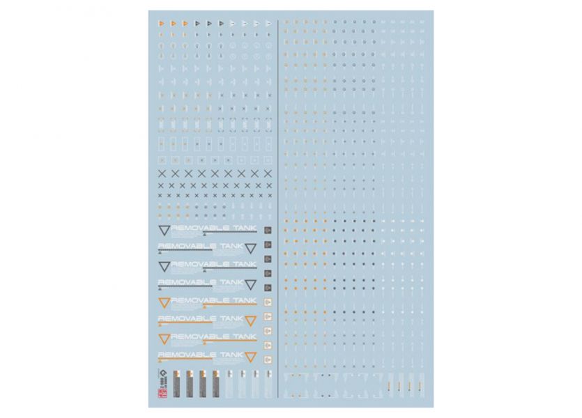 EVO水貼 NC06 1/144 鋼彈 軍模 通用警告 標示 水貼 NC06144W EVO水貼 NC06 1/144 鋼彈 軍模 通用警告 標示 水貼 NC06144W