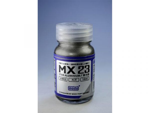 摩多製漆所-MX23星光鋁 摩多製漆所.模型專用漆.硝基漆