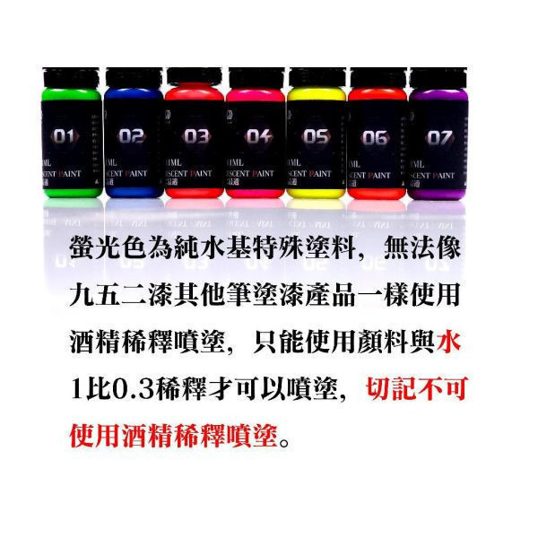 九五二漆 水性筆塗螢光漆 FLP-07 螢光紫 11ML 九五二漆 水性筆塗螢光漆 FLP-07 螢光紫 11ML 筆塗 螢光漆 9527 水性