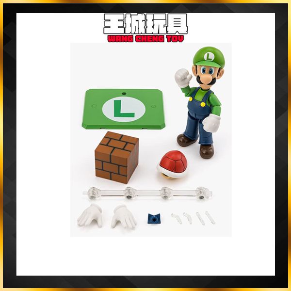 BANDAI S.H.F 超級瑪利歐 路易吉 BANDAI S.H.F 超級瑪利歐 路易吉
