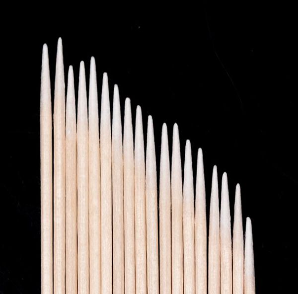 墨線擦拭木籤1包100支 模型製作工具
