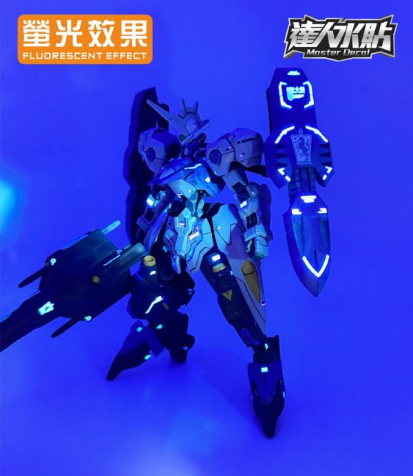 達人水貼 HG 1/144 搜魔殘命鋼彈 鐵血的孤兒 專用水貼 DLH016 達人水貼 HG 1/144 搜魔殘命鋼彈 鐵血的孤兒 專用水貼 DLH016